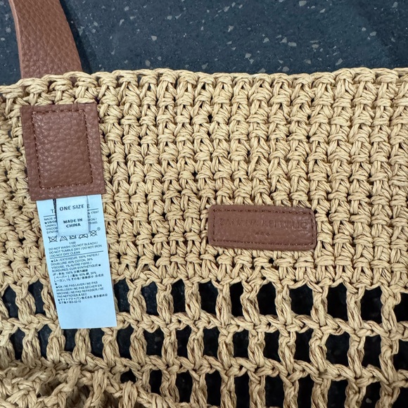 Banana Republic Raffia and Leather Tote - Picture 6 of 13